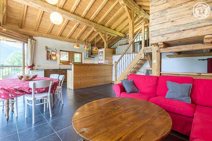 Chalet pour 8 personnes, avec balcon/terrasse et terrasse à Sainte-Foy-Tarentaise - 2