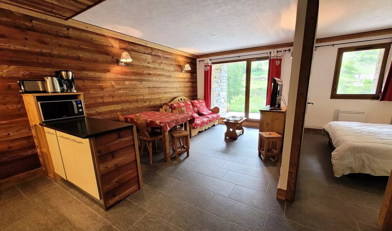 Appartamento intero, Caldo e ben attrezzato appartamento 2 camere in Bonneval-sur-Arc, Regione di Saint-Jean-de-Maurienne