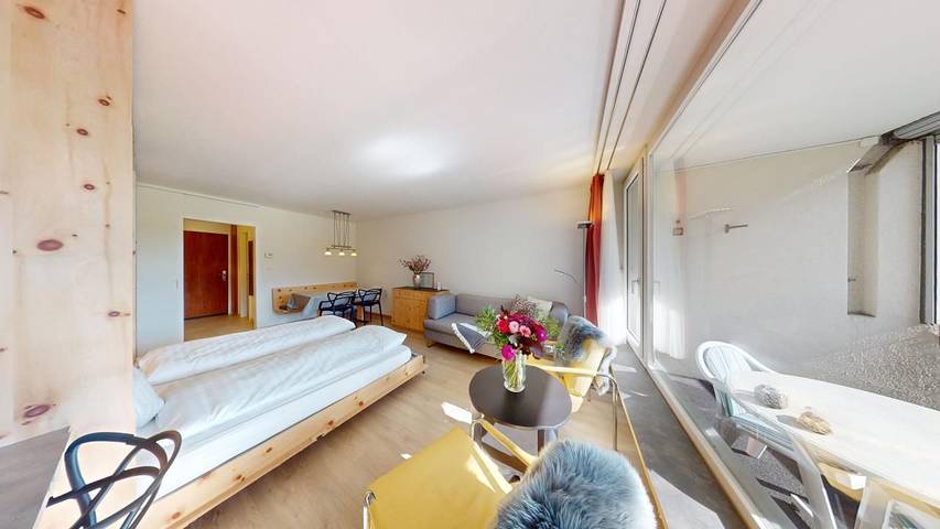 Ferienwohnung für 2 Personen, mit Balkon und Ausblick in St. Moritz - 3