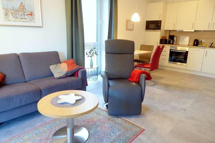 Ferienwohnung für 2 Personen, mit Balkon, mit Haustier am Jadebusen - 3