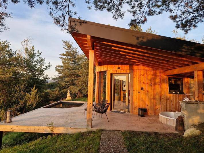 Hôtel pour 2 personnes, avec jardin et terrasse ainsi que vue et sauna, animaux acceptés
