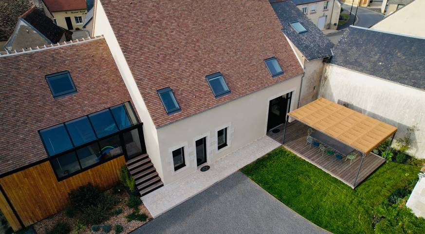 Location de vacances pour 12 personnes, avec terrasse dans le Cher - 4