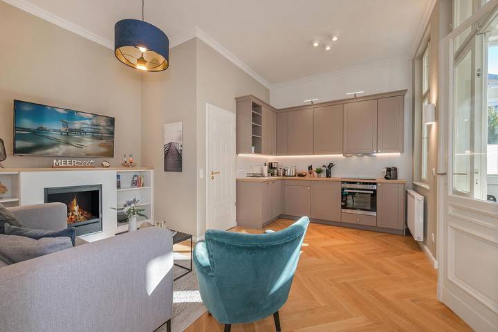 Ferienwohnung für 2 Personen, mit Terrasse, mit Haustier auf Usedom