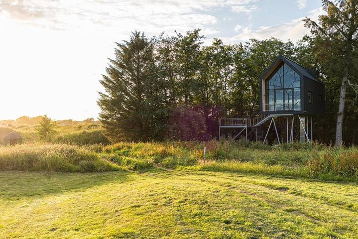 Ferienhaus für 6 Personen, mit Terrasse und Ausblick in Lütetsburg