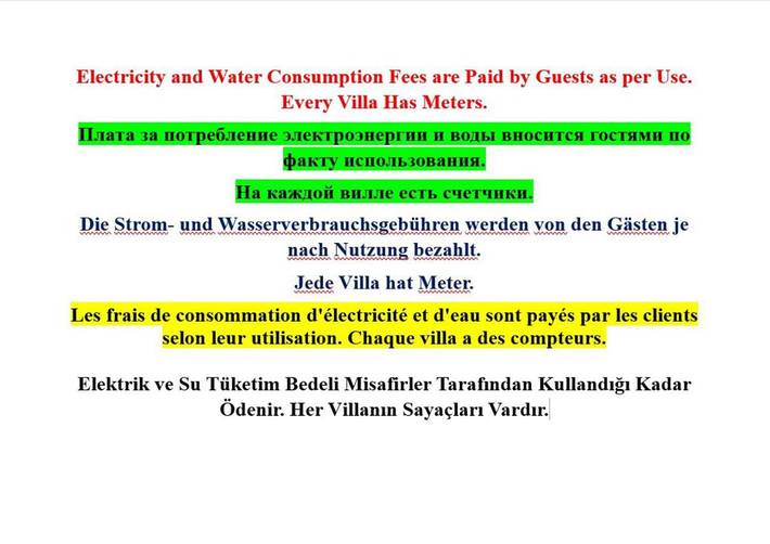Villa für 6 Personen, mit Ausblick und Pool sowie Garten in Belek