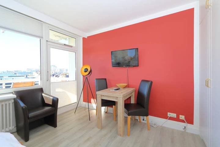 Hütte für 2 Personen, mit Balkon auf Sylt