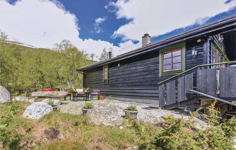 Ferienhaus für 7 Personen mit Terrasse in Eidfjord