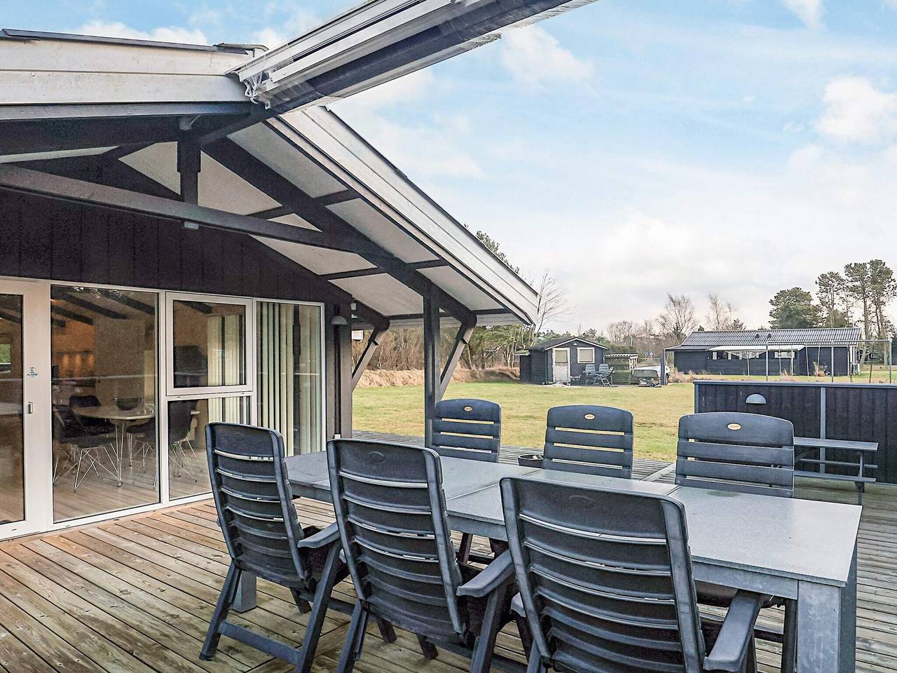 Ruhige Oase in der Nahe des Golfplatzes in Hals, Limfjord in Nordjütland