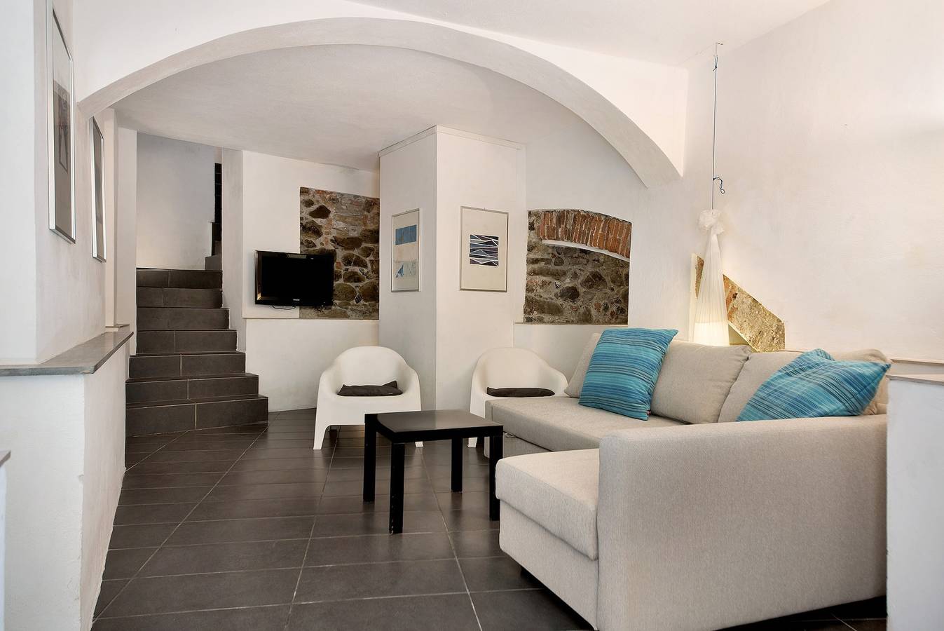 Monolocale intero, Appartamento "Beroni su Due Livelli" vicino al mare con Wi-Fi in Bonassola (Città), Bonassola