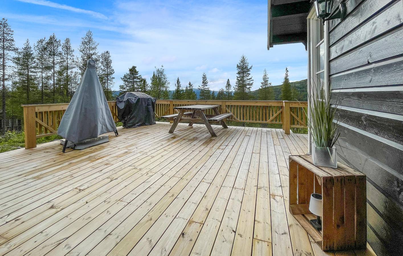 Ferienhaus für 8 Personen mit Terrasse in Rendalen