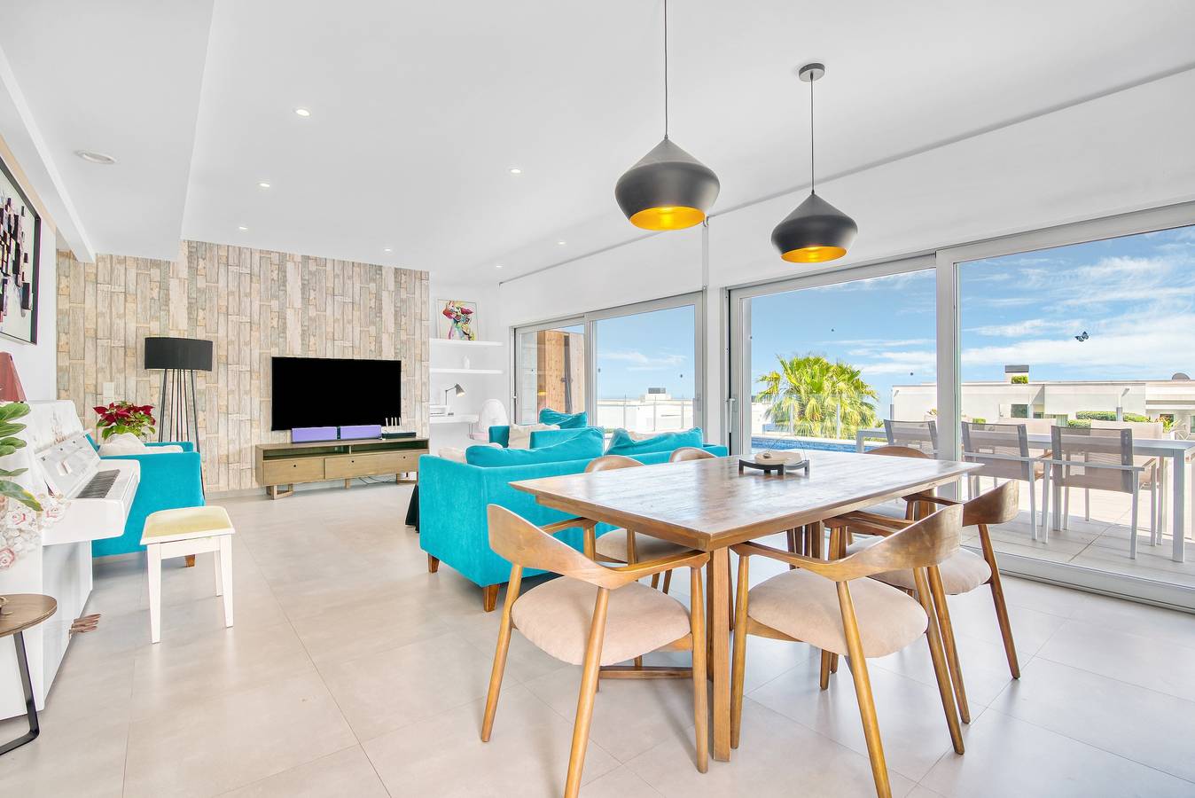 Villa "Modern Seaview" con piscina privada y Wi-Fi in Benitachell, Costa Blanca