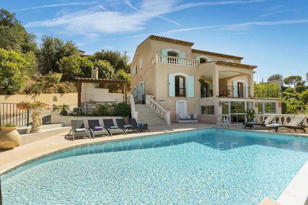 Holiday house with pool and views at Saint-Paul-de-Vence in Saint-Paul-de-Vence, Region de Cannes