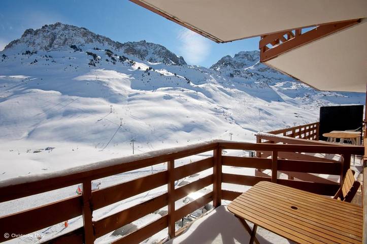 Hôtel pour 3 personnes, avec vue ainsi que sauna et terrasse dans La Mongie - 3