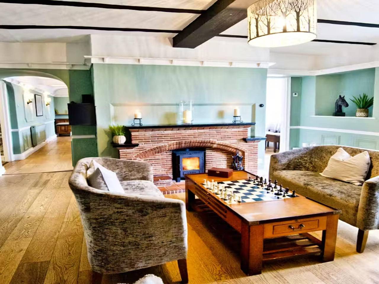 Forest House im Zentrum des Forest of Dean in Gloucestershire