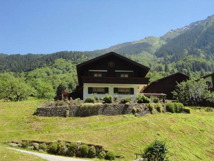 Ferienhaus für 9 Personen, mit Garten und Ausblick in Silvretta Montafon