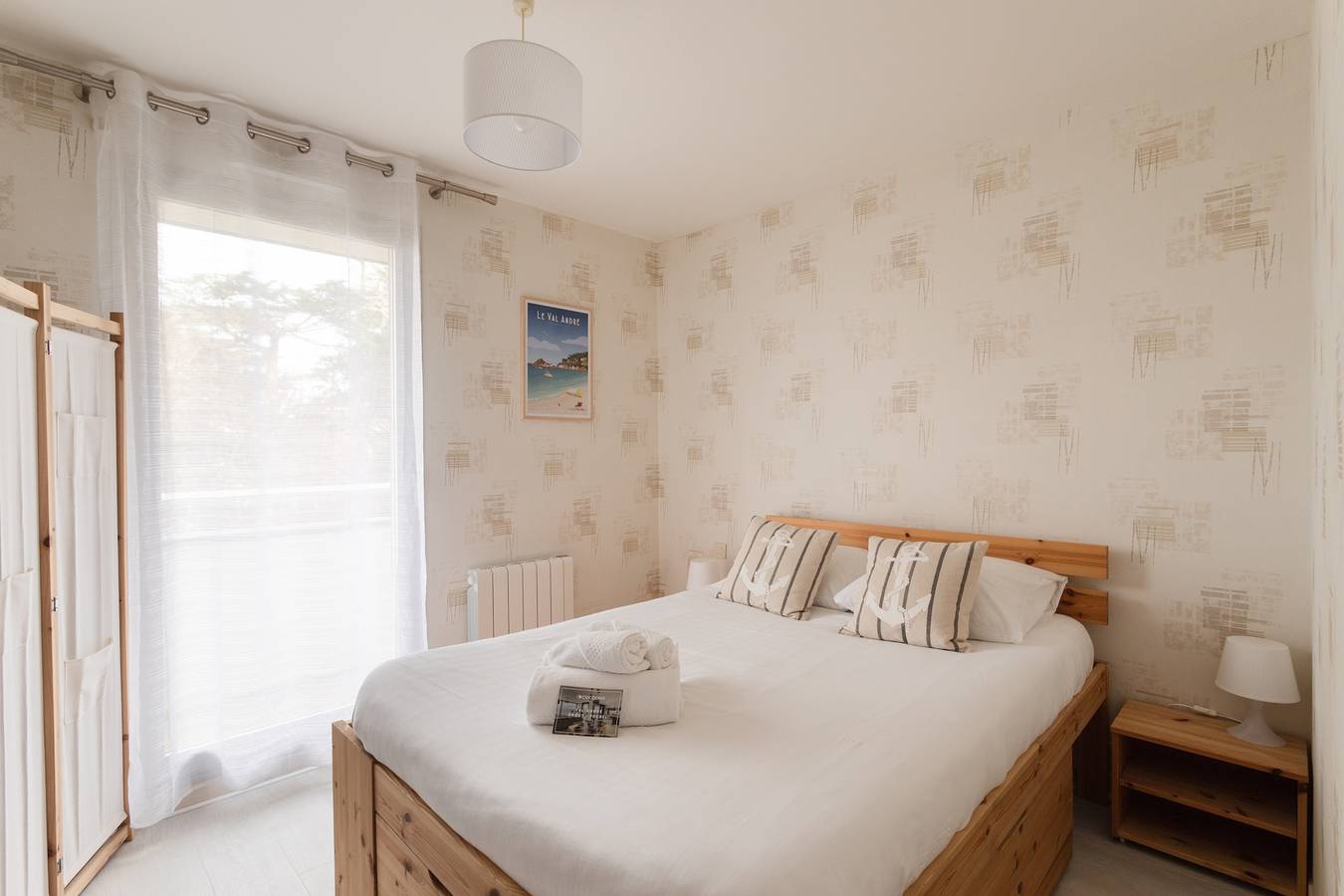 Ganze Wohnung, Le Verdelet - Vue mer plein centre du Val André in Pléneuf-Val-André, Côtes-d'Armor