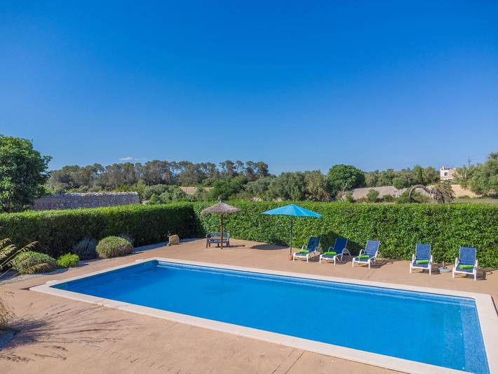 Finca für 10 Personen, mit Pool und Garten in Montuïri - 4