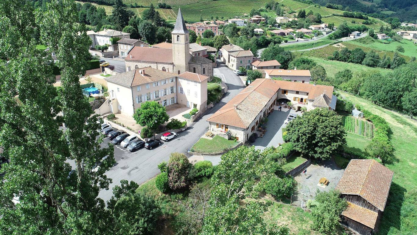La Ferme Berger - Chambre Mandarine in Les Ardillats, Beaujolais