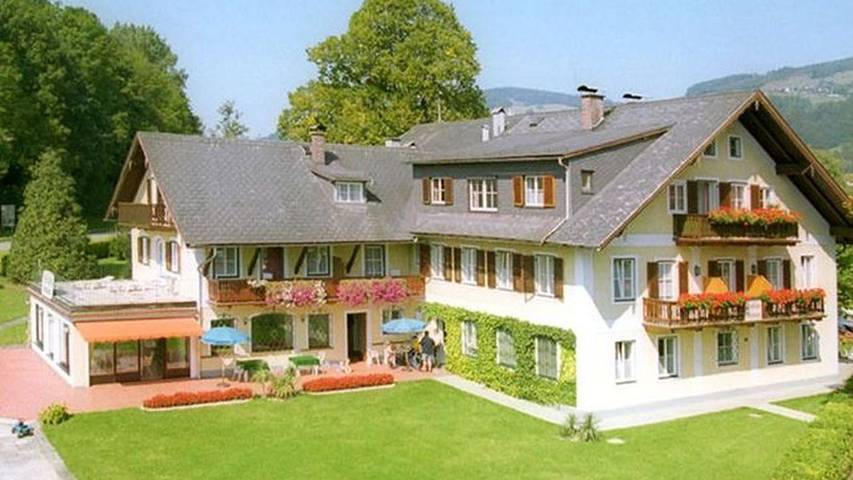 Ferienwohnung für 3 Personen, mit Garten am Mondsee