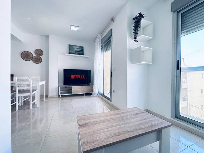 Apartamento para 4 personas, con Balcón y Terraza en Bellreguart
