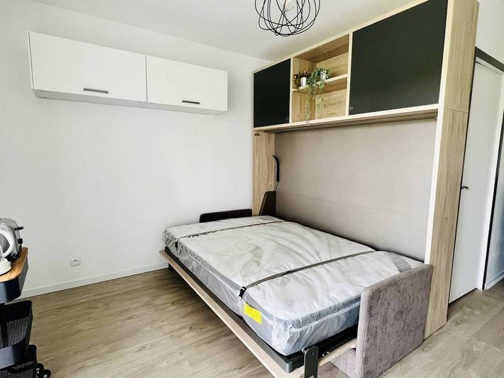 Estudio entero, Estudio con Terraza y Parking, Se Admiten Animales, Cerca de Termas in Cambo-les-Bains, Region de Bayona