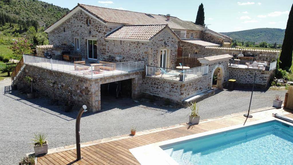 Three-Bedroom Home in Vinezac, Ardèche
