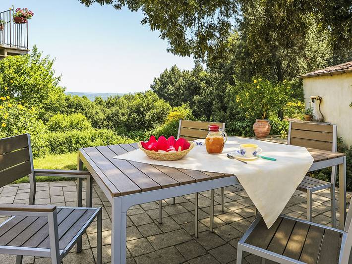 Ferienwohnung für 5 Personen, mit Garten in San Gimignano