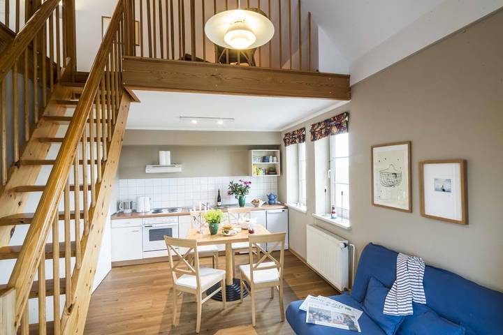 Ferienwohnung für 5 Personen, mit Balkon und Balkon/Terrasse sowie Garten in Lichtenhagen