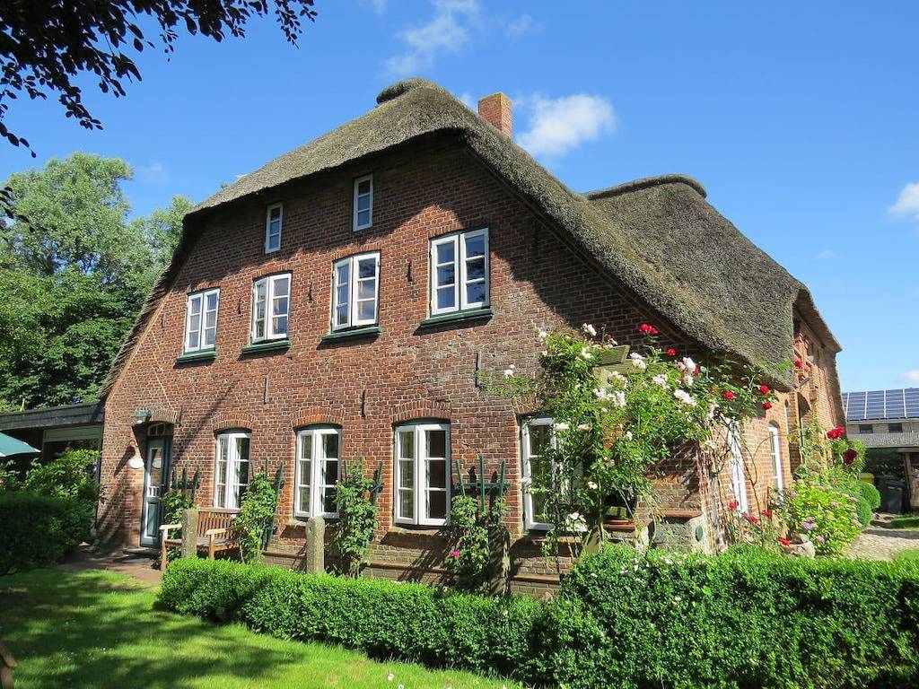 Ferienwohnung in Drage mit Schwimmbecken in Drage, Eider-Treene-Sorge