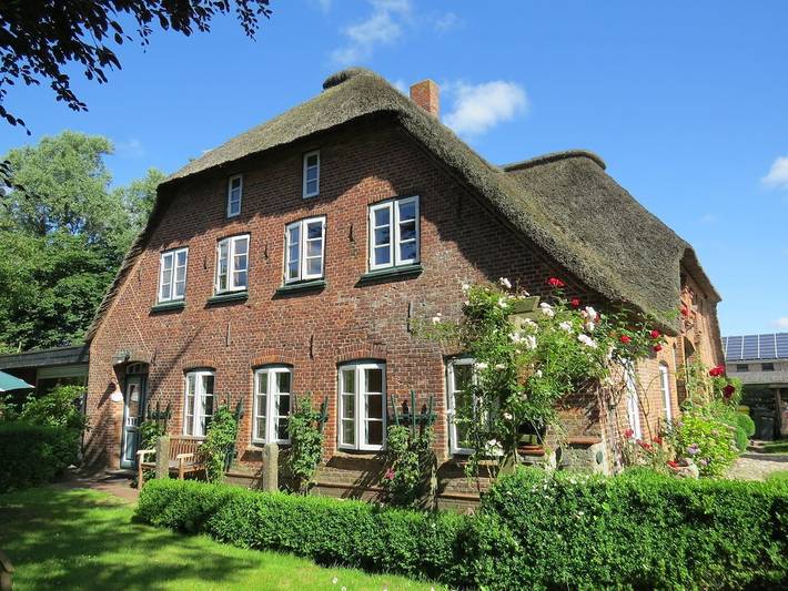 Ferienwohnung in Drage mit Schwimmbecken in Drage, Eider-Treene-Sorge