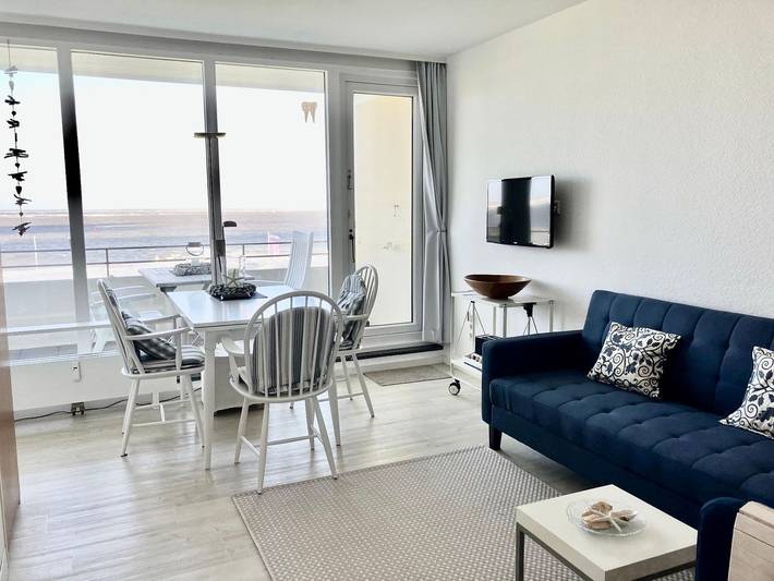 Ferienwohnung für 2 Personen, mit Balkon auf Norderney