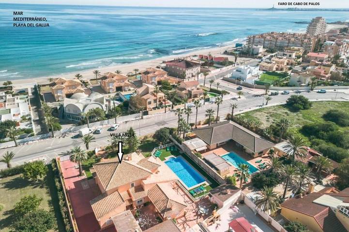 Location de vacances pour 22 personnes, avec jardin et piscine dans La Manga del Mar Menor - 3