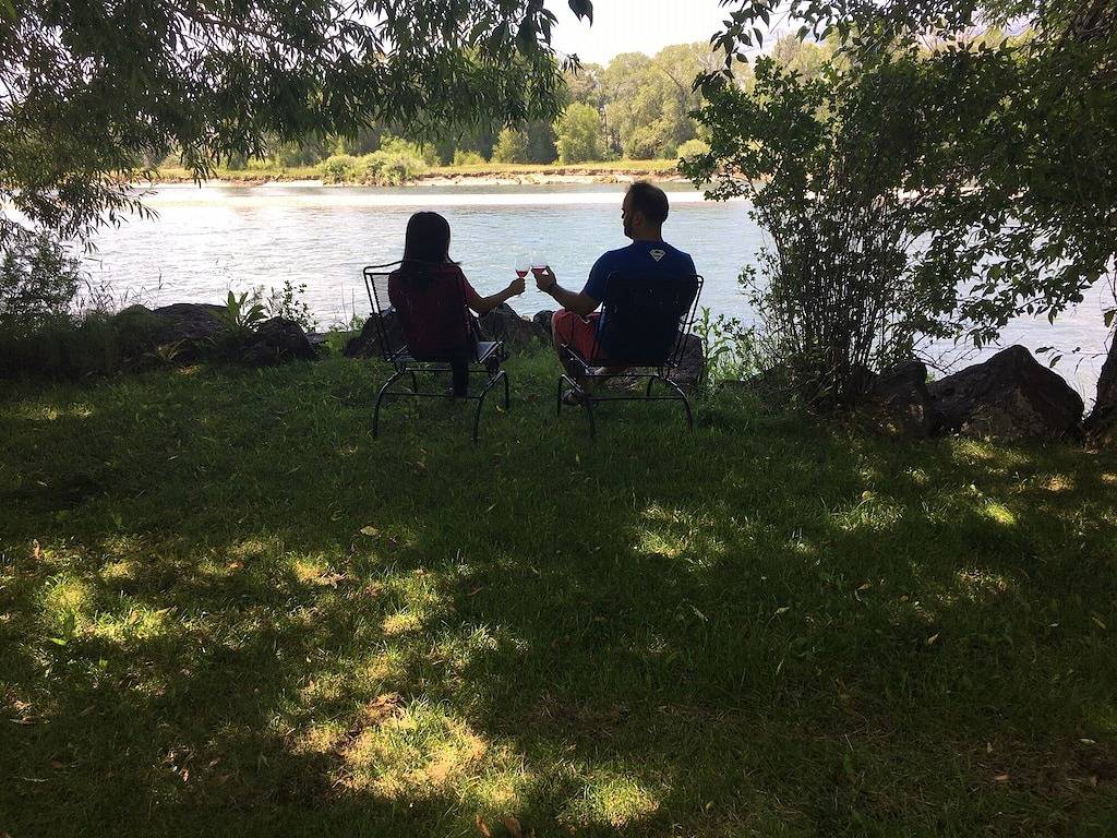 Crabapple Cabin-Abgeschiedene Hütte am Ufer des Yellowstone River in Absaroka Range
