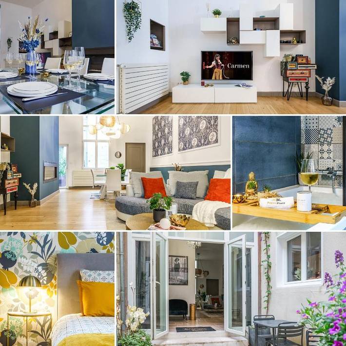 Villa pour 11 personnes, avec Terrasse à Tours - 2