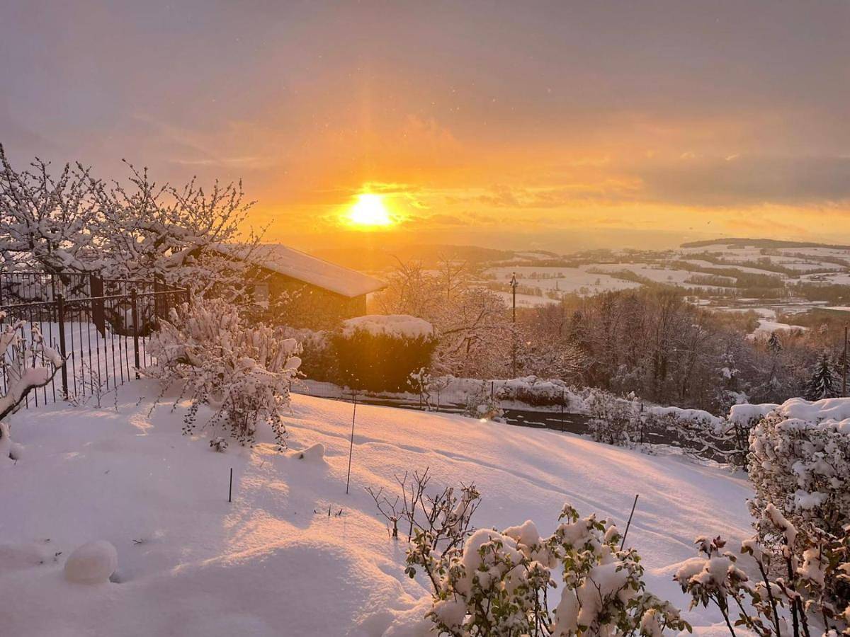 Cosy Home with nice view, home-video, library and piano - between mountains and lakes in Quintal, Parc naturel régional du Massif des Bauges