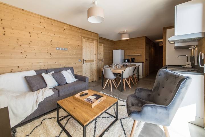 Gîte pour 8 personnes, avec balcon, animaux acceptés à Fontcouverte-la-Toussuire - 3