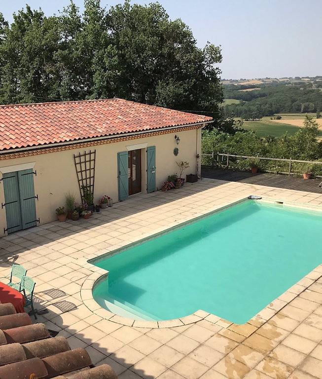 The Manoir of Monlezun, close to Marciac - Chambre 1 in Monlezun, Gers