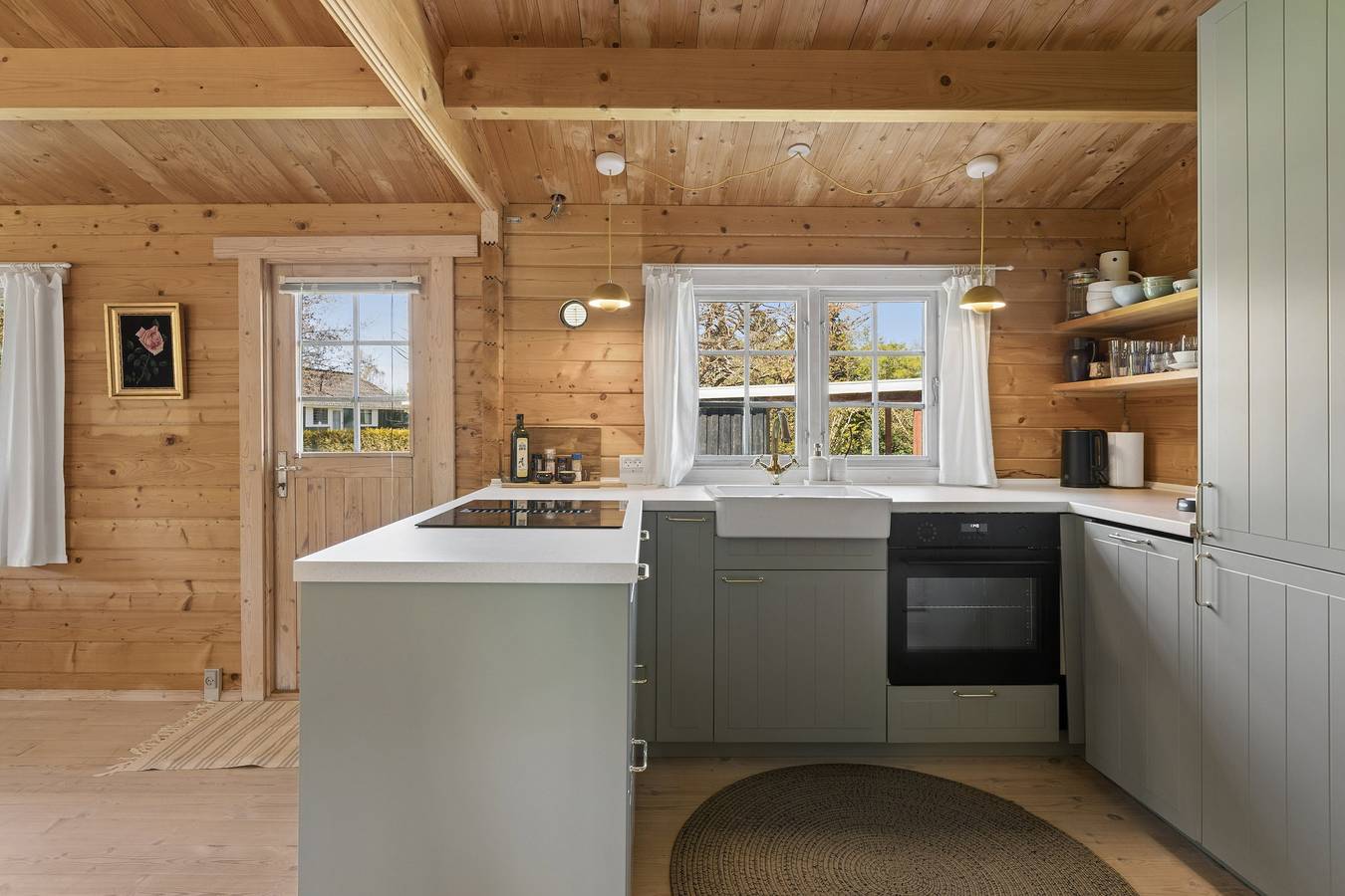 Charmantes Blockhaus mit Sauna nahe Strand in Ulvshale, Vordingborg und Umgebung