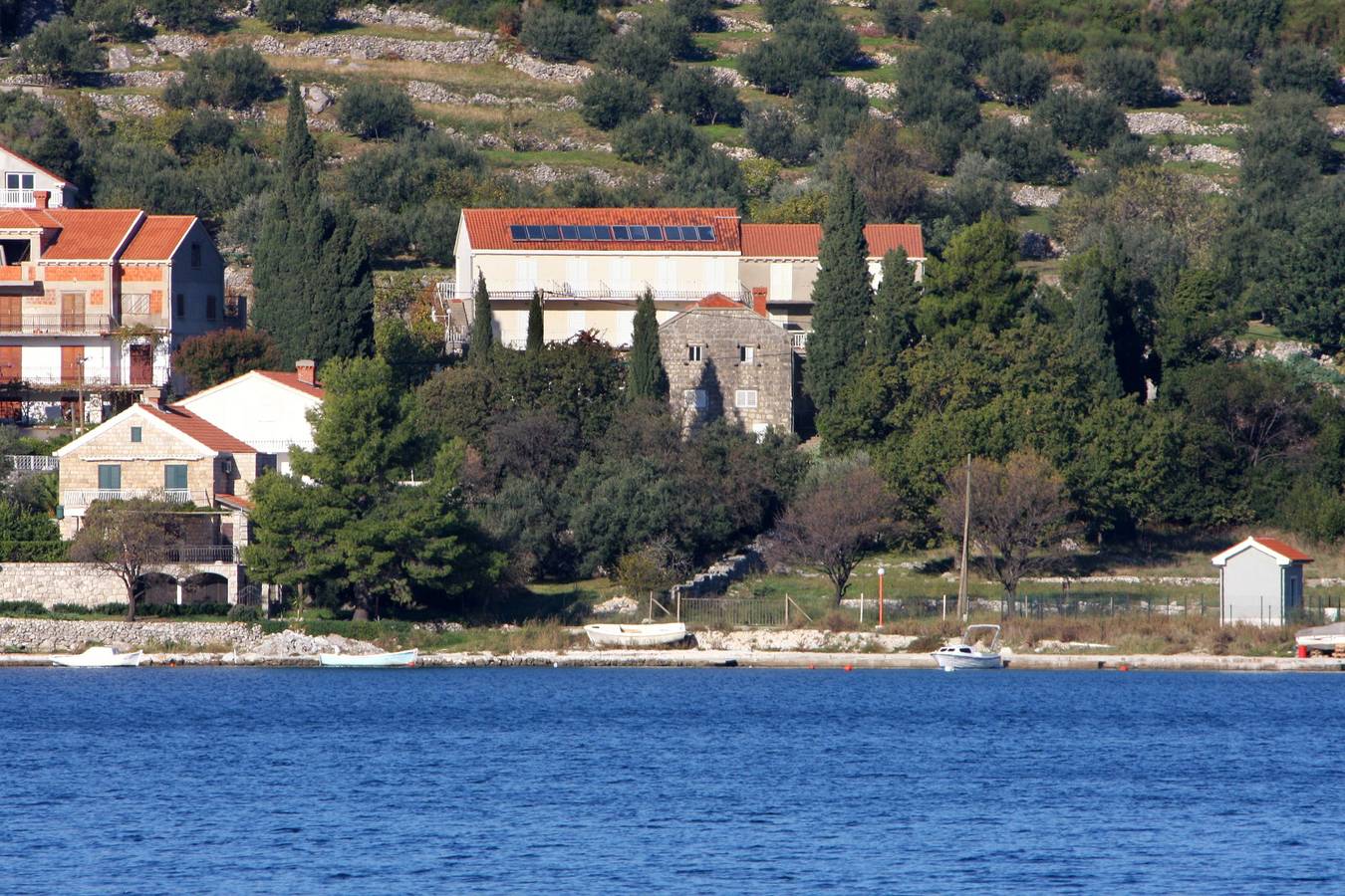 Apartamento entero, Apartamento para dos personas con terraza y vista al mar Slano, Dubrovnik A-2682-a in Slano, Condado de Dubrovnik-Neretva
