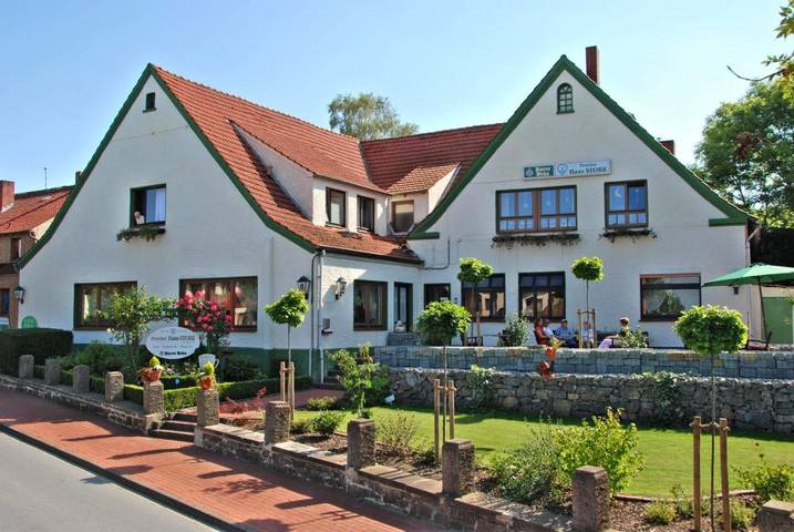 Hotel für 2 Personen, mit Terrasse und Garten sowie Ausblick in Preußisch Oldendorf