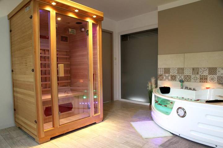 Appartement de vacances pour 2 personnes, avec sauna et jacuzzi, animaux acceptés