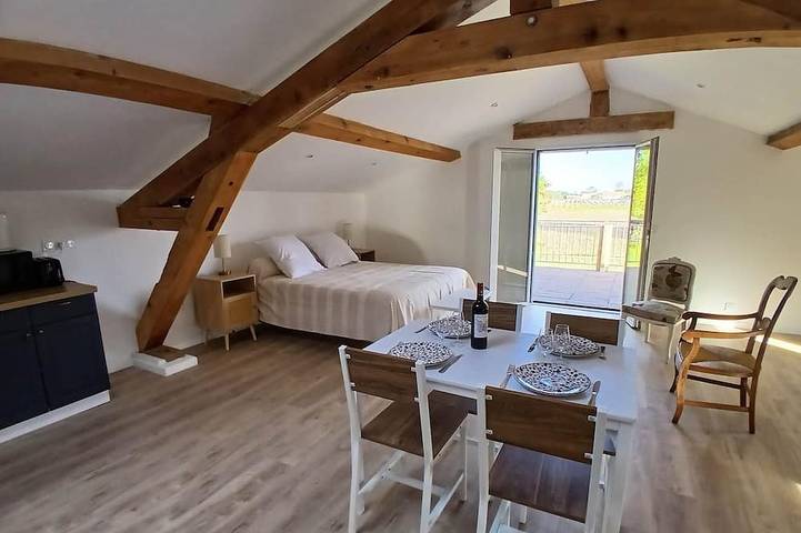 Gîte pour 6 personnes, avec balcon à Lalande-de-Pomerol - 2