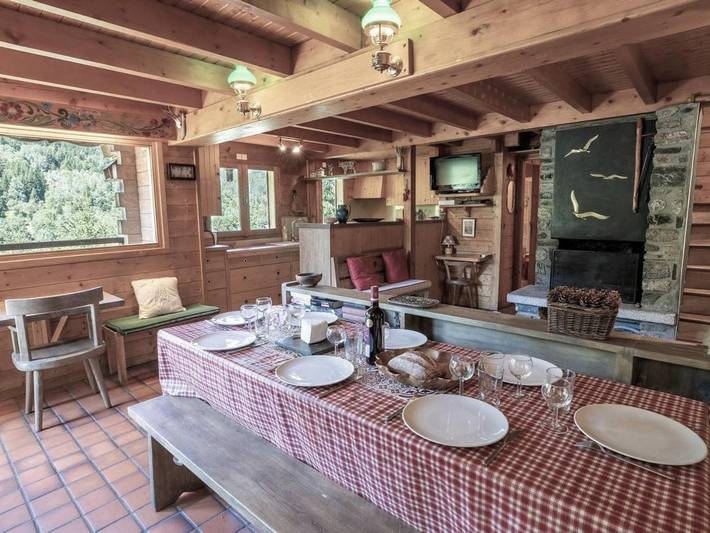 Chalet pour 12 personnes, animaux acceptés