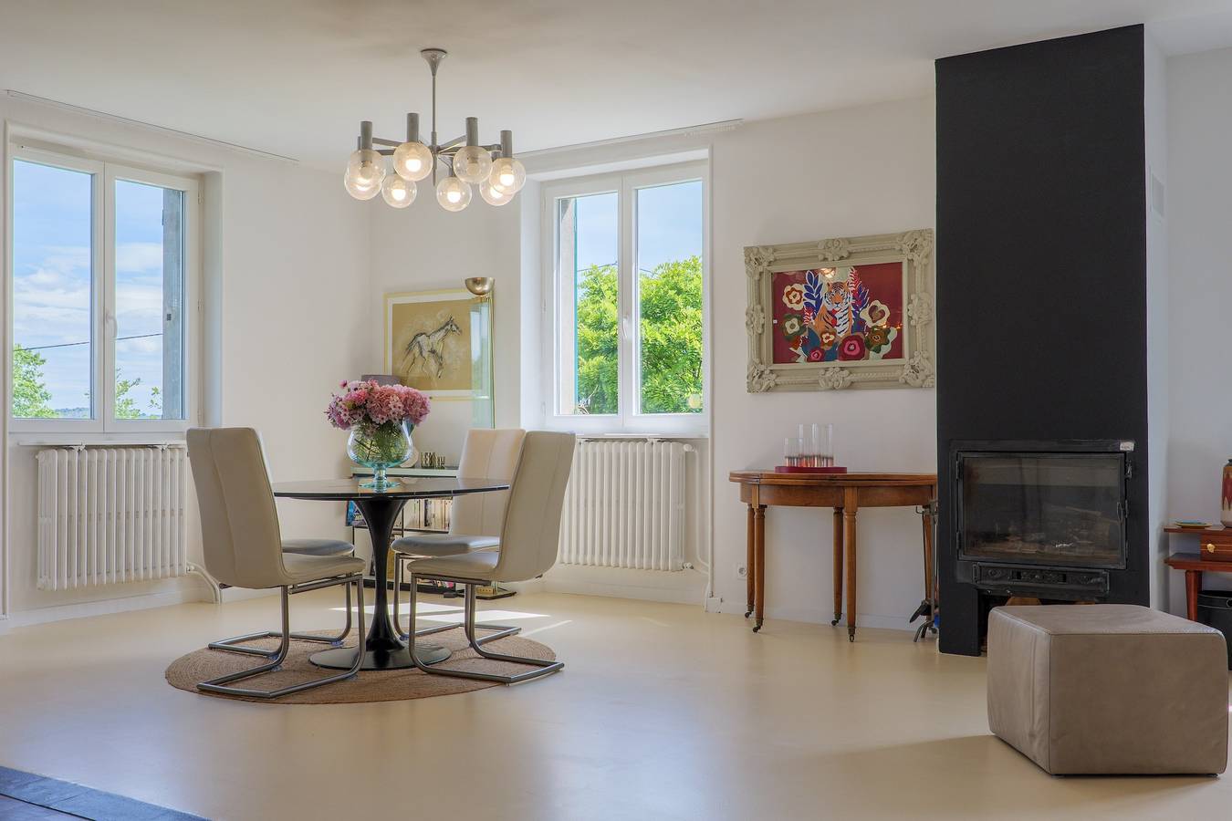 Charmante maison de vacances à Aubenas avec jardin privé, balcon et climatisation in Saint-Étienne-de-Fontbellon, Ardèche