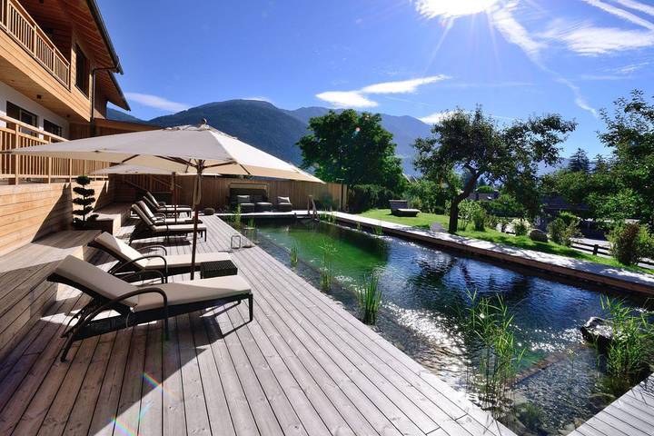Ferienwohnung für 2 Personen, mit Balkon und Garten sowie Sauna in Bezirk Lienz