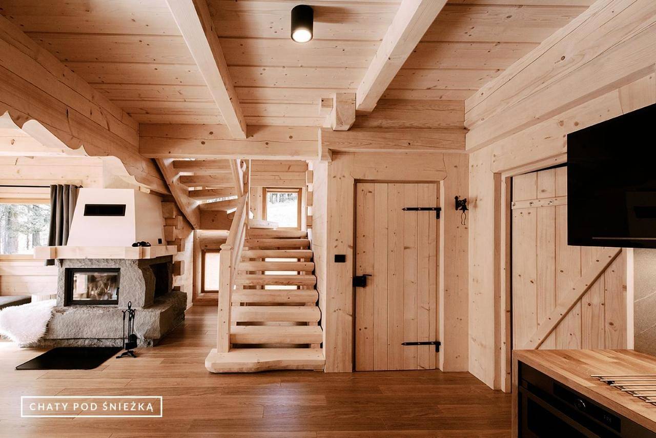 Chaty pod Śnieżką in Karpacz, Sudety (Polska)