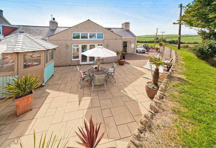 Cottage for 6 people, with garden, with pets in Abersoch