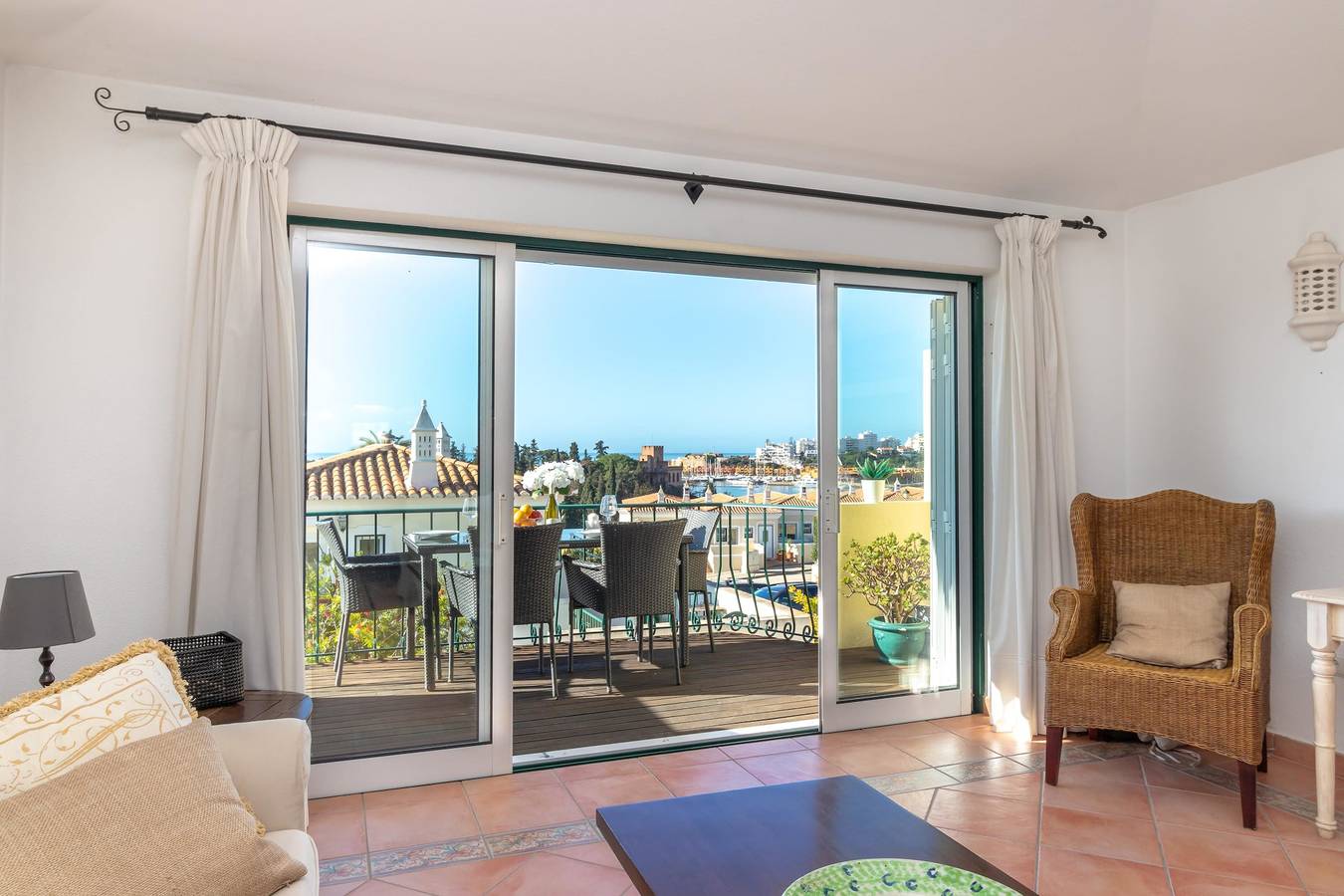 Casa de vacaciones para 4 personas con balcón/terraza in Ferragudo, Distrito de Faro