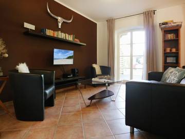 Ferienwohnung für 4 Personen, mit Terrasse und Garten, mit Haustier in Groß Schwansee