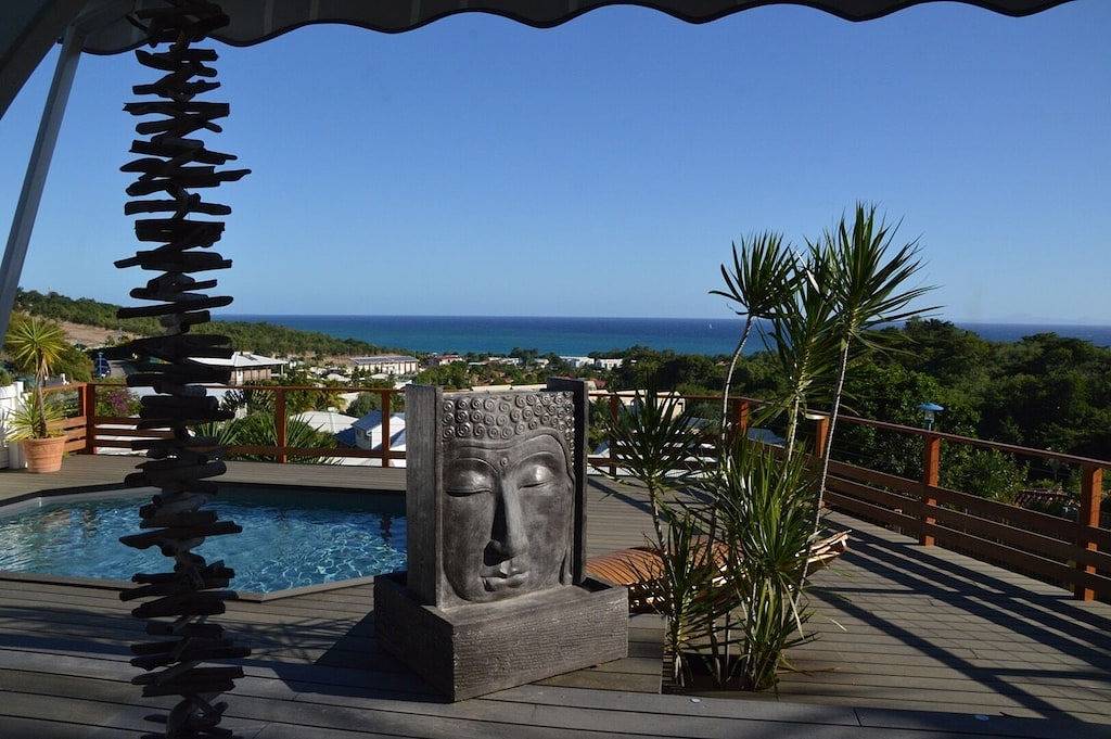 Spacieuse villa Coconut avec magnifique vue mer in Le Diamant, Martinique